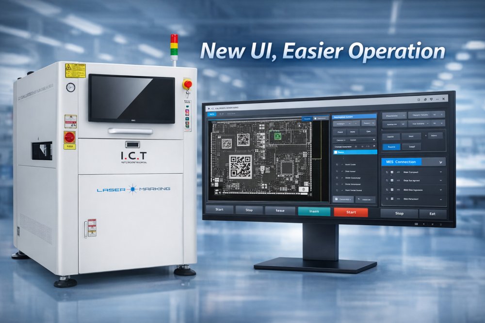 SMT laser marking machine Stroj za lasersko označavanje SMT