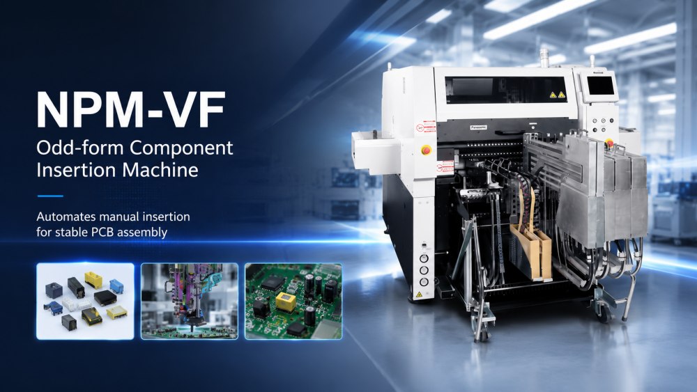 Odd-form Component Insertion Machine NPM-VF Stroj za umetanje komponenti neobičnog oblika NPM-VF