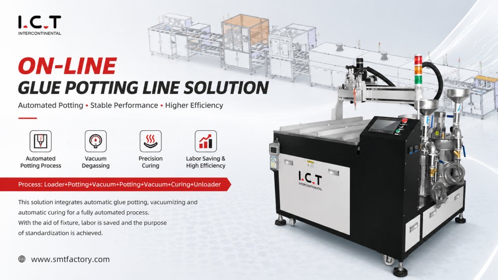Glue Potting Line Solution Rješenje linije za zalijevanje ljepila