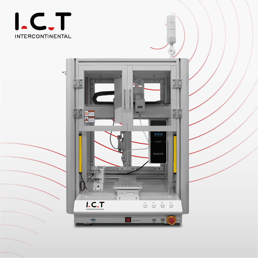 ICT-SR530 |Stolna automatska laserska xyz robotska stanica za lemljenje za PV modul