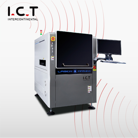 ICT-510 |Stroj za 3D laserski ispis naljepnica Stroj za lasersko označavanje zelene boje