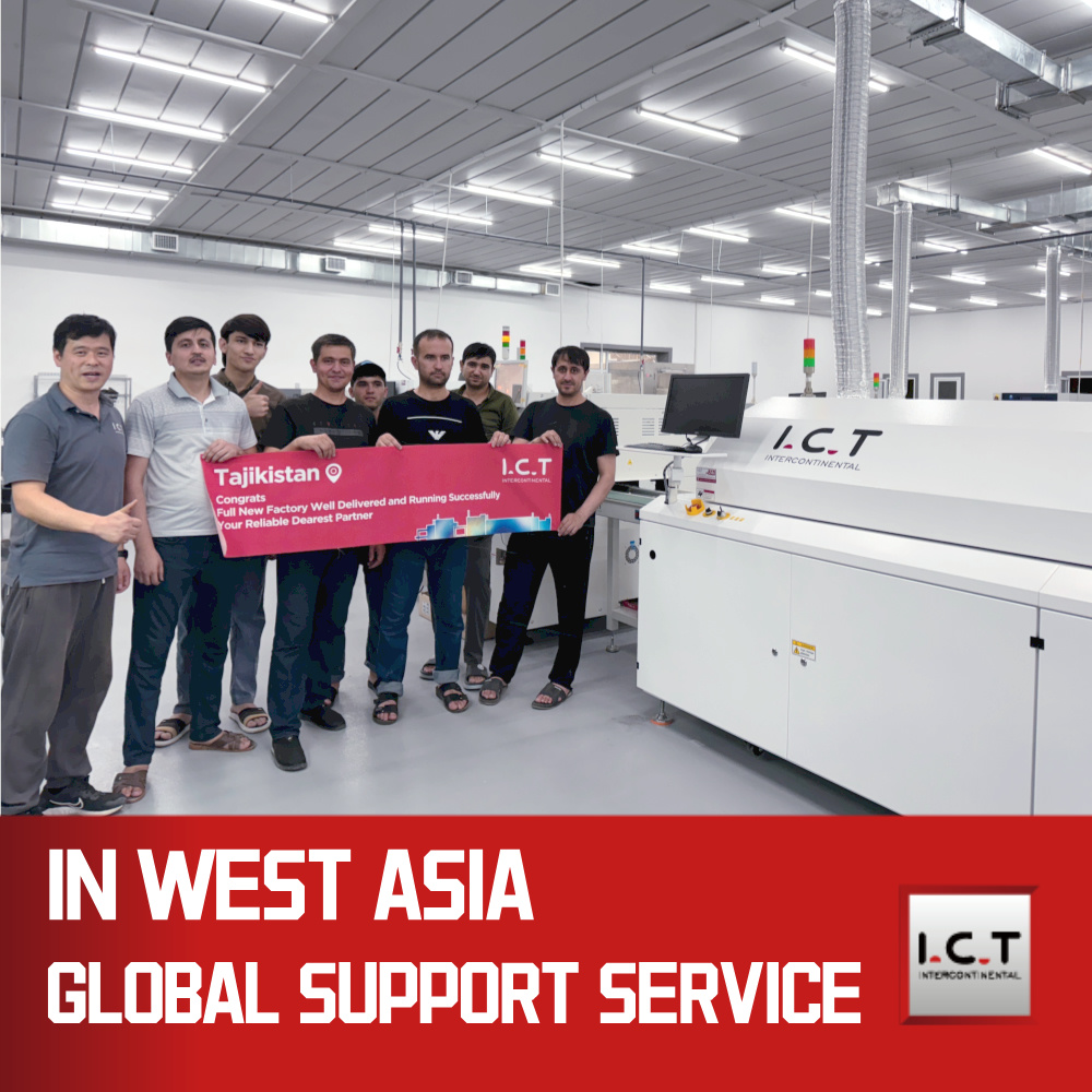 ICT | ETA SMT LED posebna vakuumska termalna profilna pećnica za reflow