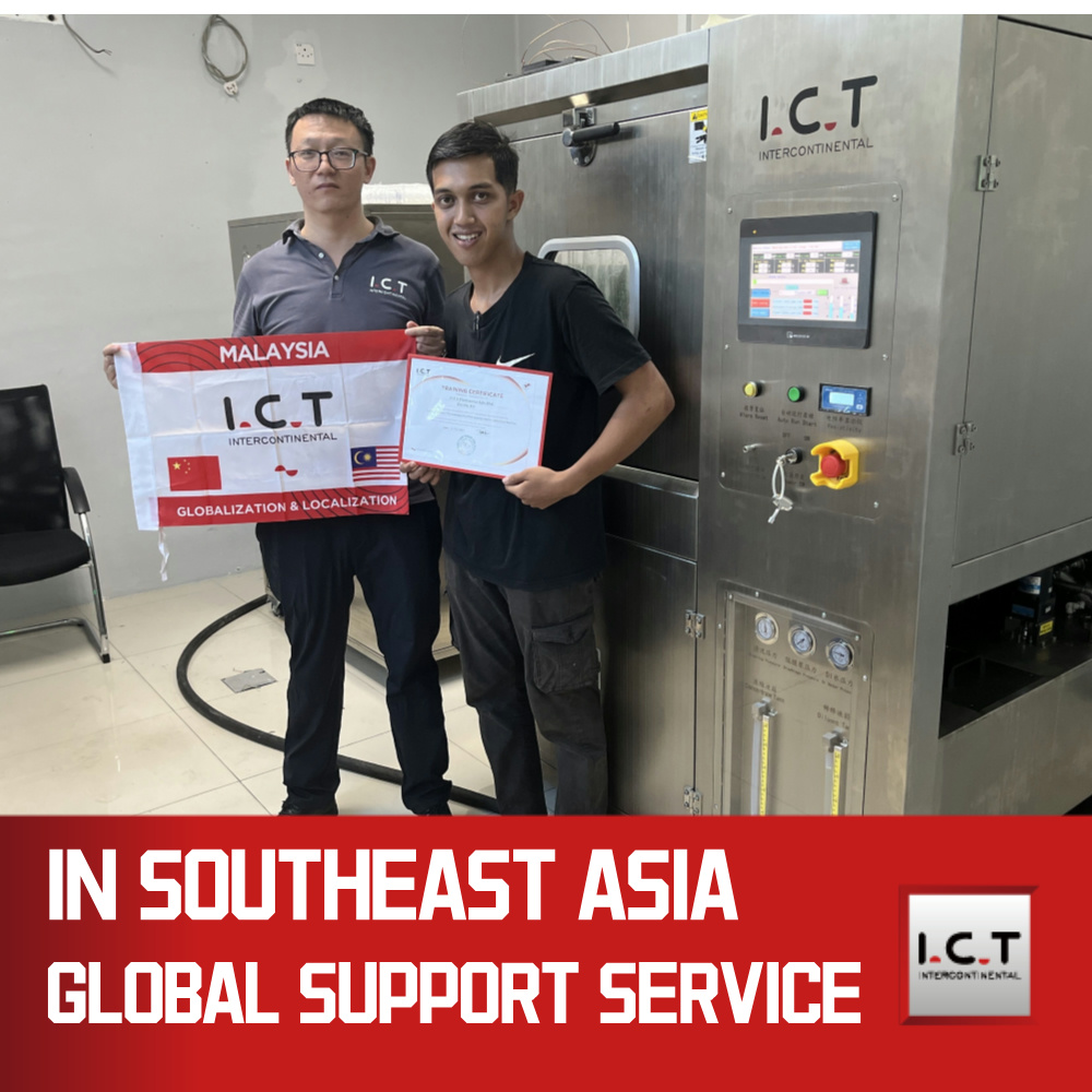 ICT-6300 | SMT automatski PCBA stroj za čišćenje na mreži