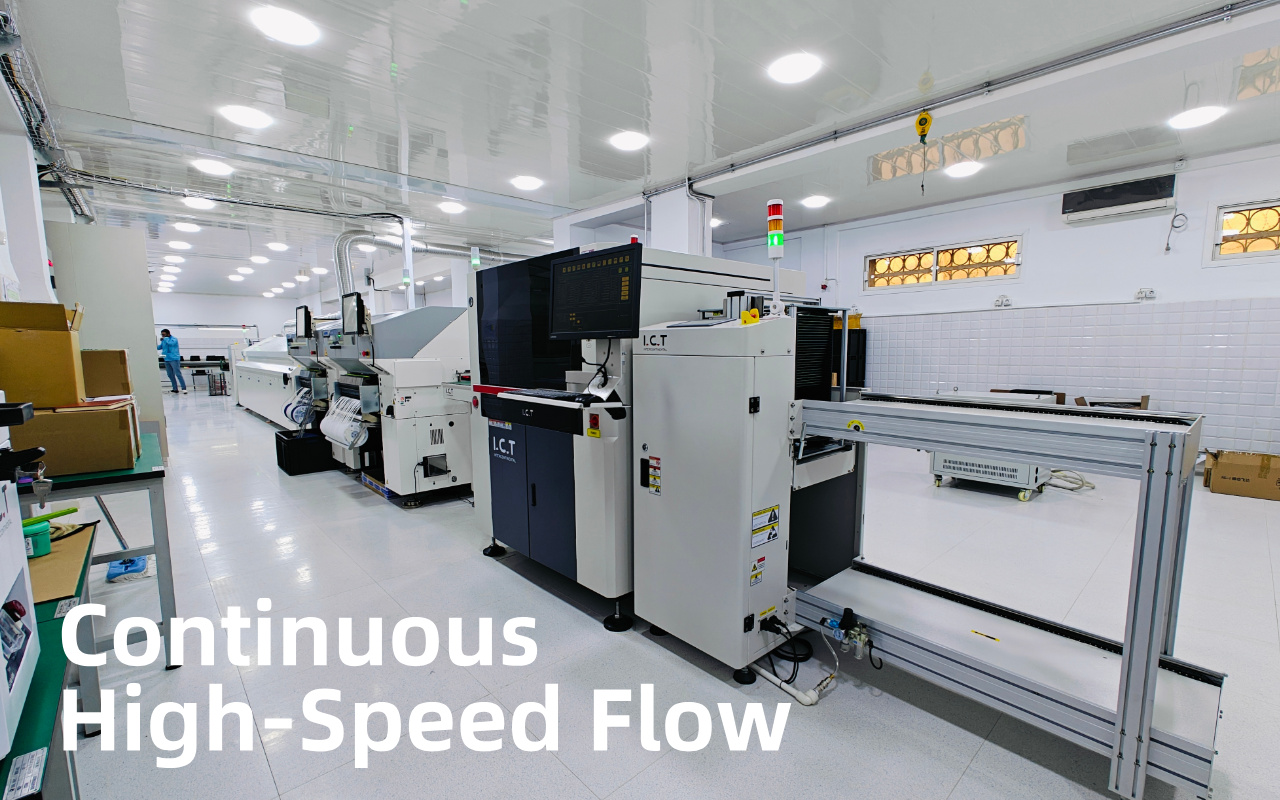 3. Umetnuti raspored – dizajniran za stabilan protok velike brzine