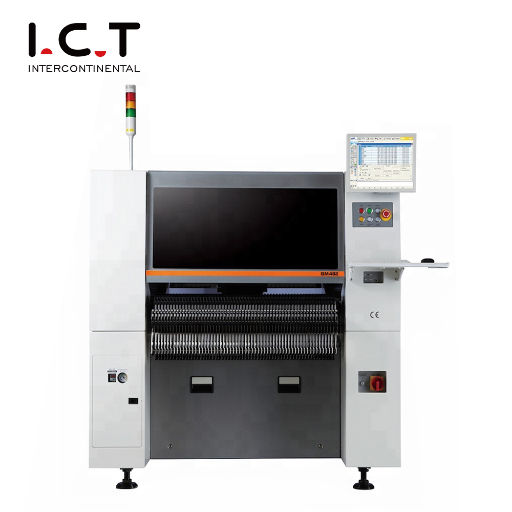 ICT |Samsung SMD CP45 FV 220V 50Hz Pick and Place Reflow Oven Machine Stencil Printer for Print PCB