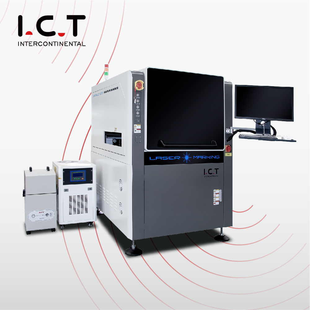 ICT-510 |Stroj za 3D laserski ispis naljepnica Stroj za lasersko označavanje zelene boje