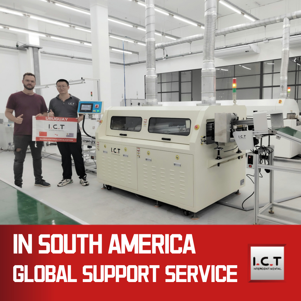 ICT | SMT DIP Stroj za valno lemljenje bez olova | ICT-W2