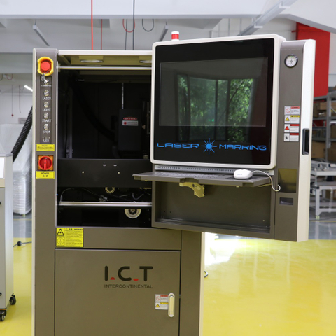 ICT | Led žarulja sa zatvorenim vlaknima laserski ispisuje i stroj za označavanje za rezanje