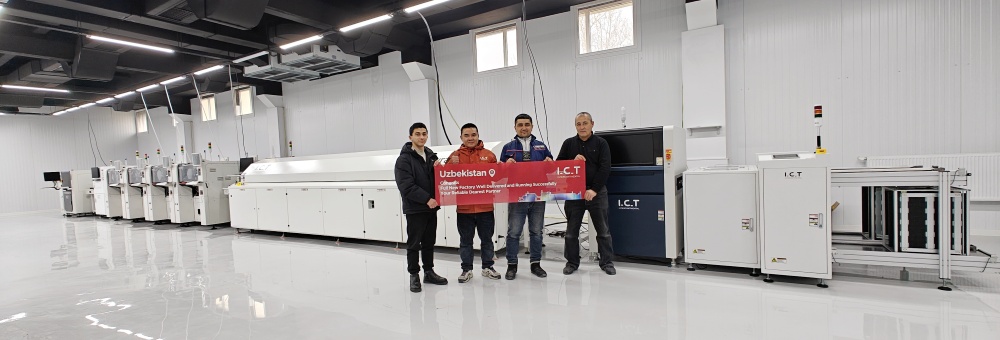 ICT SMT i DIP Line tehnička podrška u Uzbekistanu