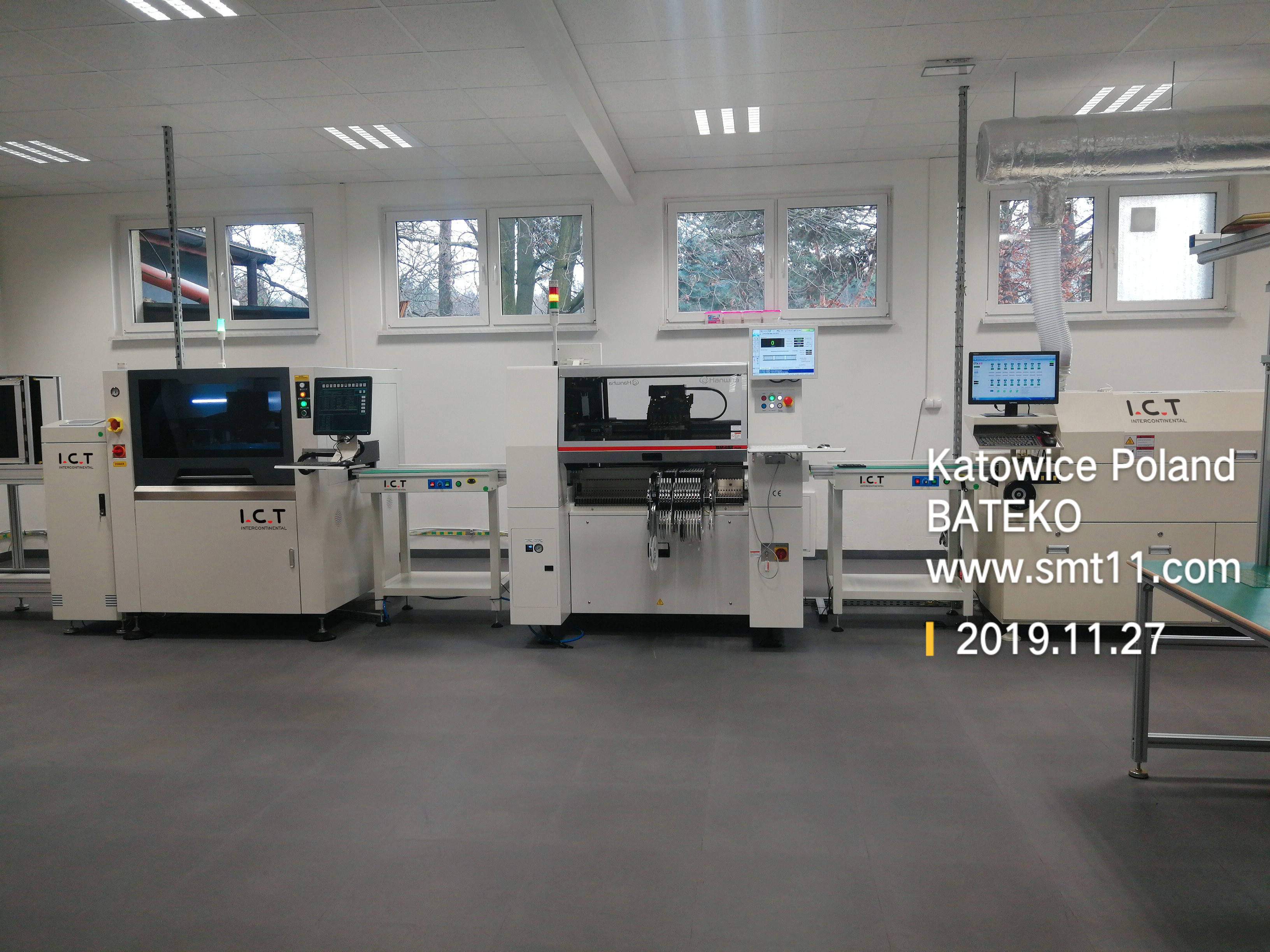 Samsung SMT SMD proizvodna linija
