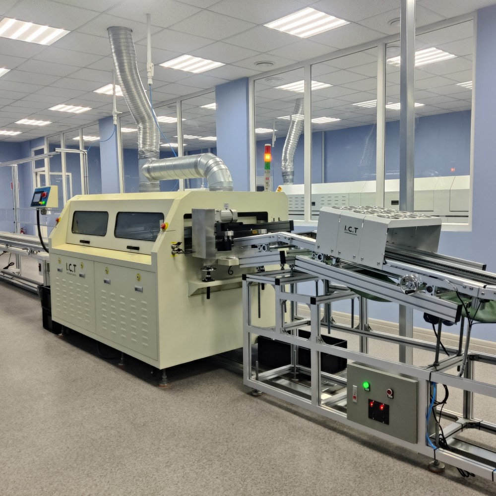 ICT-W2 | Ekonomičan visokokvalitetni THT PCB stroj za valovito lemljenje