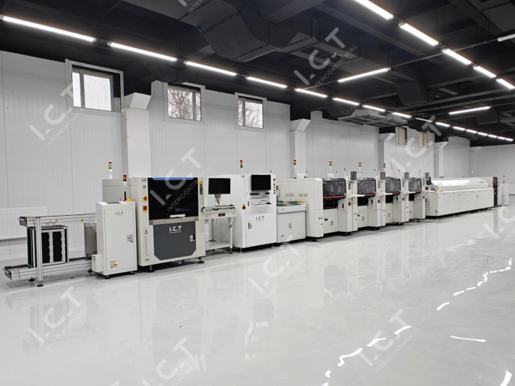 ICT SMT proizvodna linija u Uzbekistanu