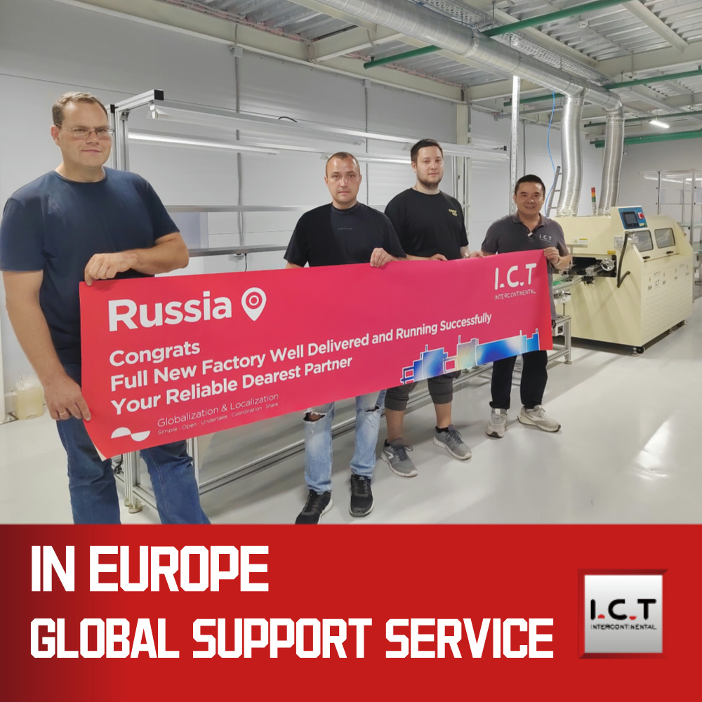 ICT | Stolni Stroj za valovito lemljenje s ekonomičnim radom bez olova