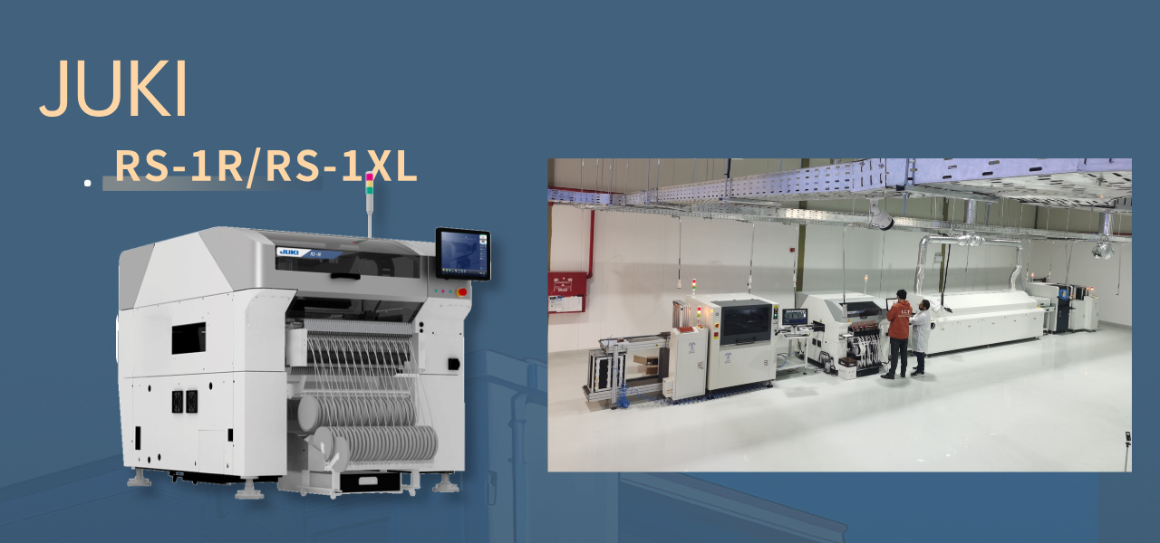JUKI Pick and place stroj RS-1R RS-1XL
