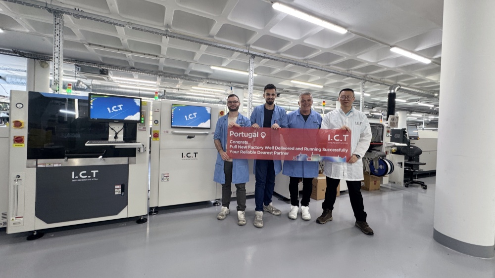 ICT uspješna isporuka rješenja SMT linije u Portugalu.jpg