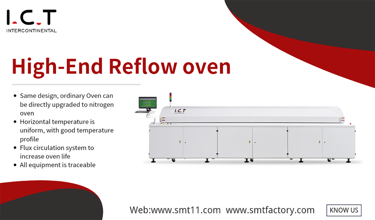 ICT High-End SMT refluw pećnica LYRA622