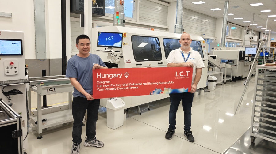 ICT isporučuje liniju proizvodnje za proizvodnju kontrolera napajanja u Mađarskoj