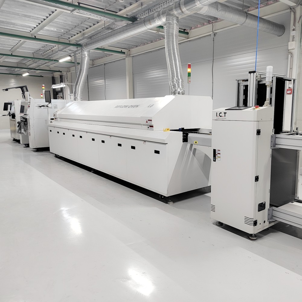 ICT | Ekonomična poluautomatska SMT LED proizvodna linija visoke kvalitete