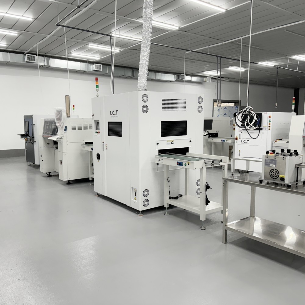 ICT | Automatski raspršivač hladnog stolnog ljepila za PCB Provide