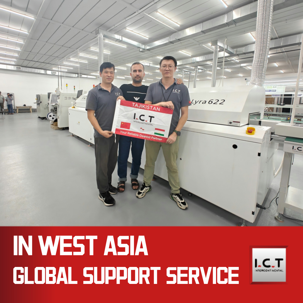 ICT | Visokoprecizna LED pećnica za reflow toplinski profil, dobavljač reflow pećnica