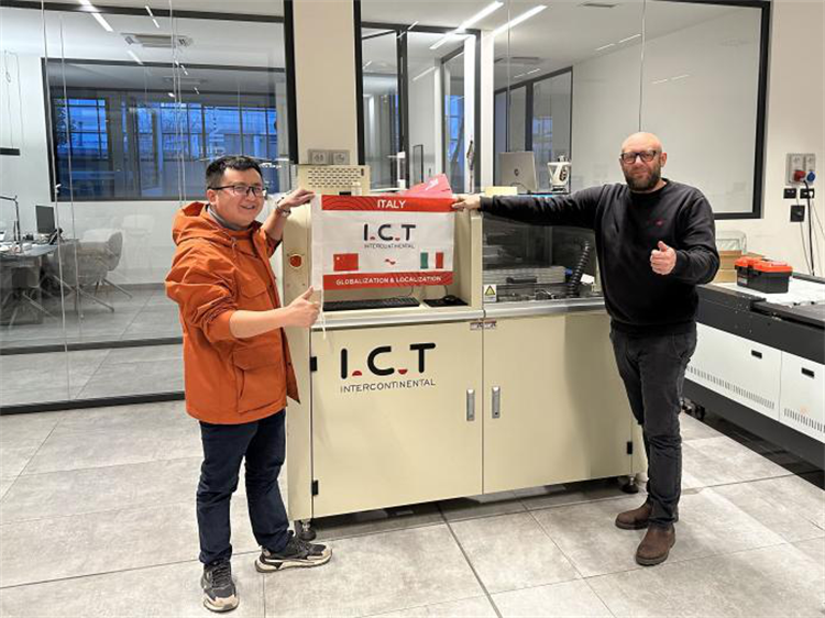 23.11 ICT on-line stroj za lemljenje sa selektivnim valom u Europi