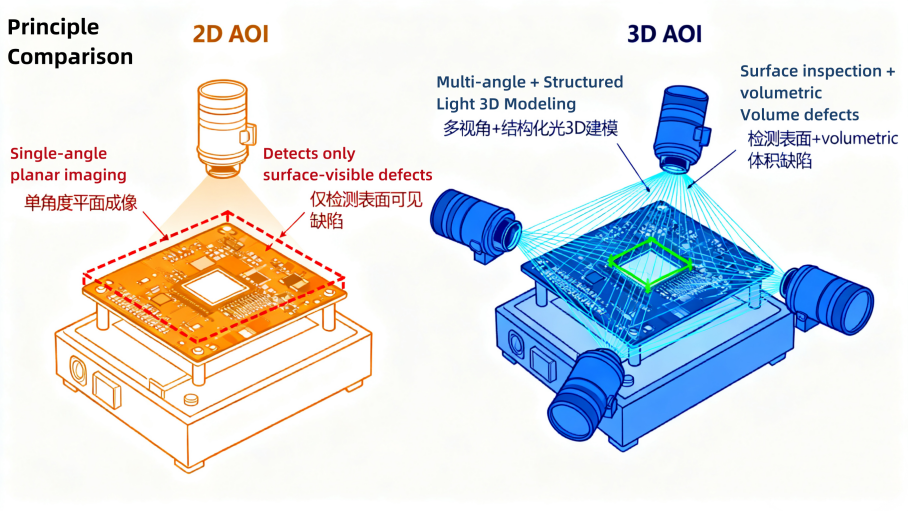Principijelna usporedba 2D VS 3D AOI