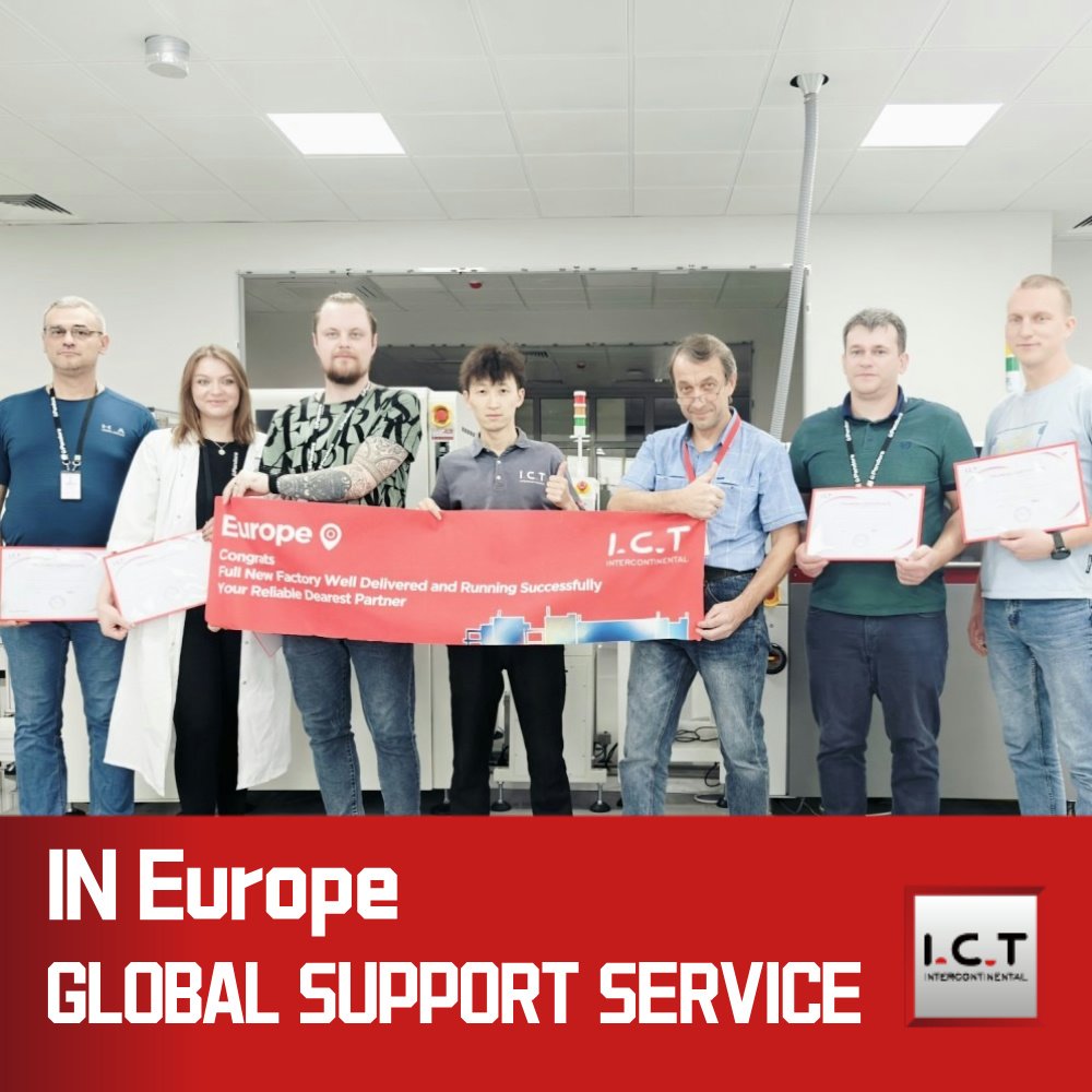 ICT | SMT potpuno automatska SMD proizvodna linija 