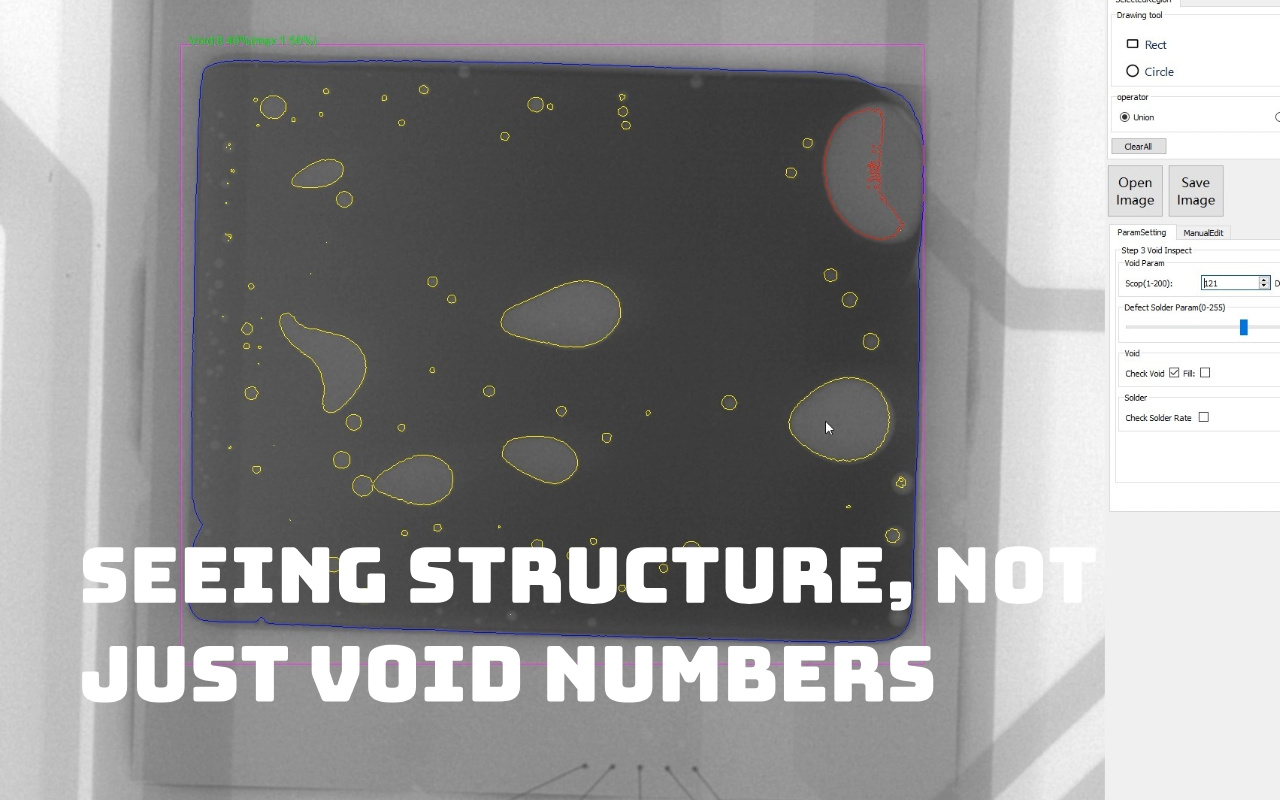 2. Što X-zrake stvarno otkrivaju o BGA šupljinama