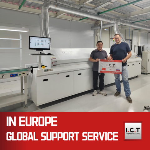  ICT-L8 |SMD pećnica za reflow SMT stroj za SMT liniju