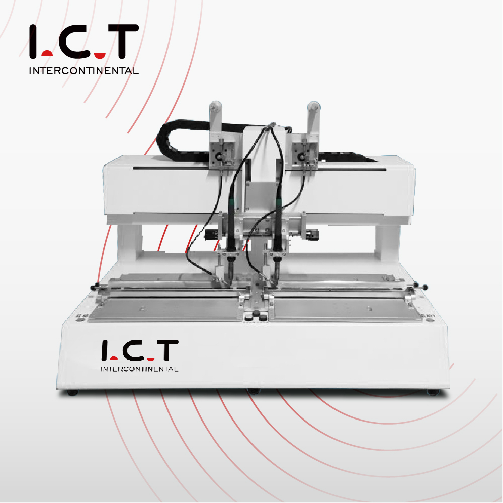 ICT-SR250D |Pcb Smd 5-osni stolni robotski robot za lemljenje 