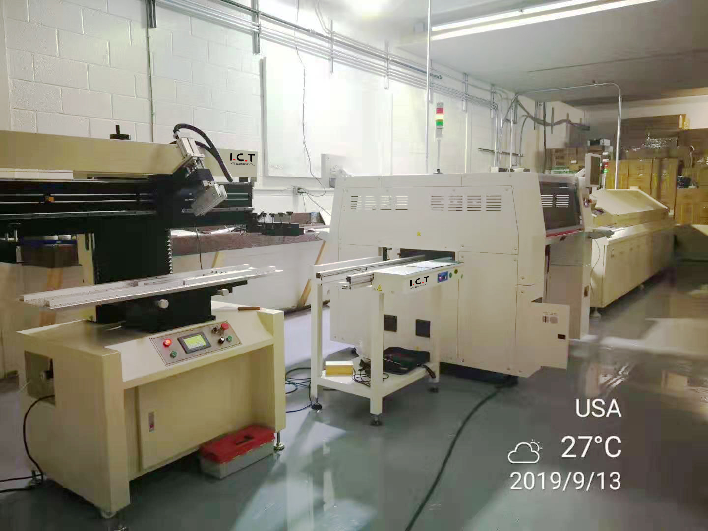 Dual-lane SMT PCB Link Inspection Conveyor