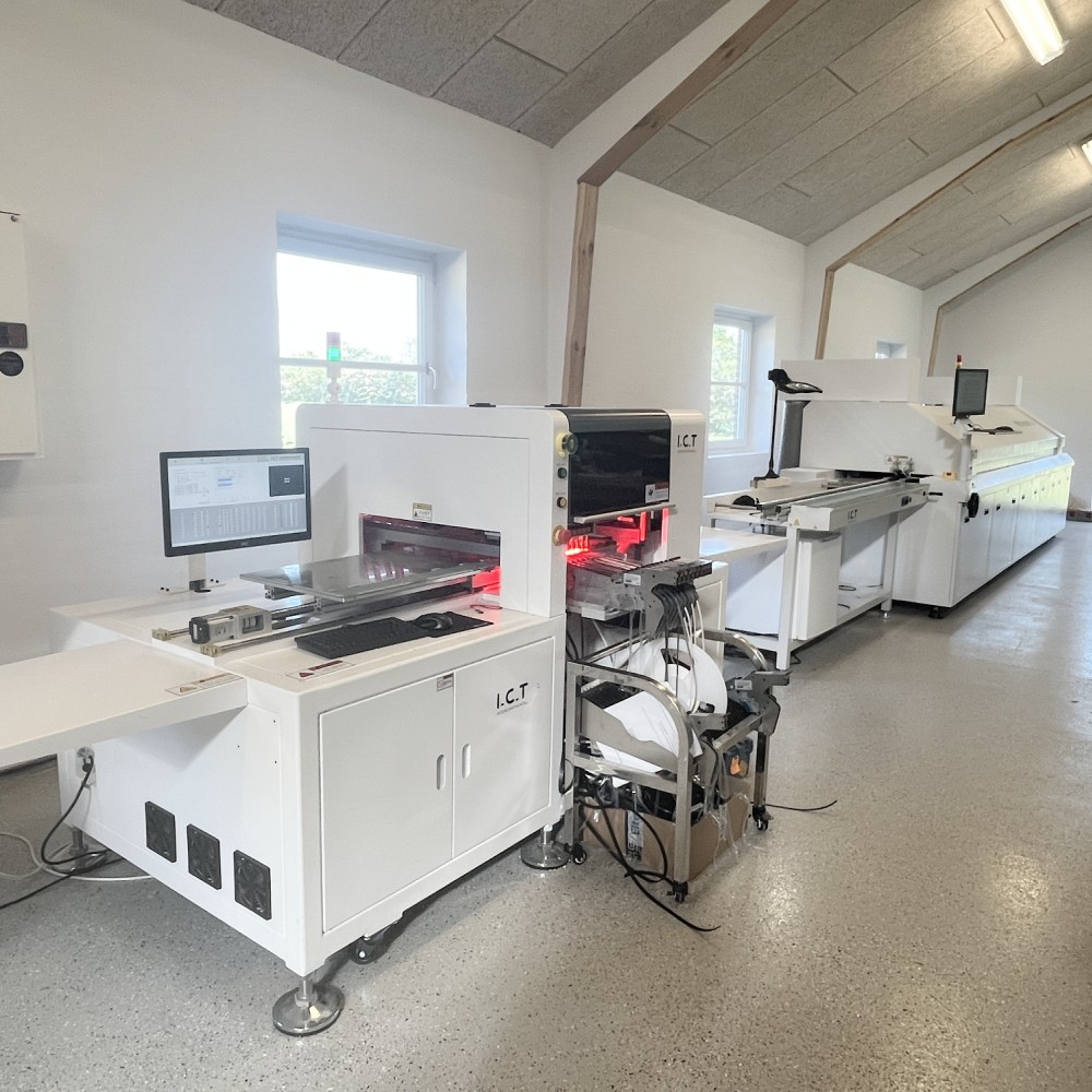 Potpuno automatski SMT PCB Screen Stencil Printer Machine Automatski model ICT-5151 