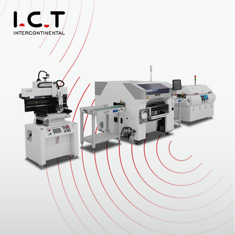 ICT |Poluautomatska SMT SMD proizvodna linija
