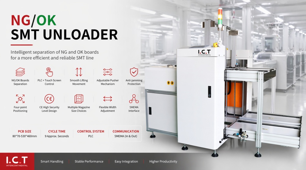 SMT je uredan uređaj za izbacivanje spremnika 