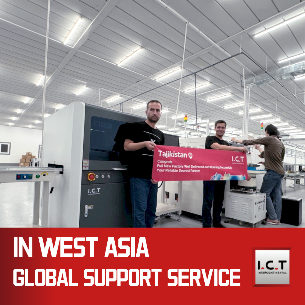 ICT | Automatski raspršivač hladnog stolnog ljepila za PCB Provide