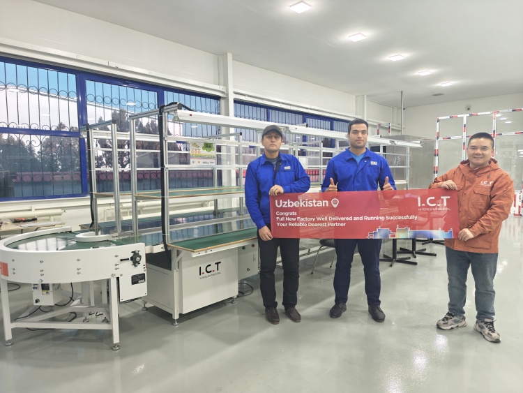 ICT stroj za zakretanje trake u Uzbekistanu