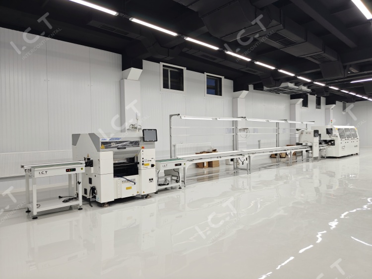 ICT DIP proizvodna linija u Uzbekistanu