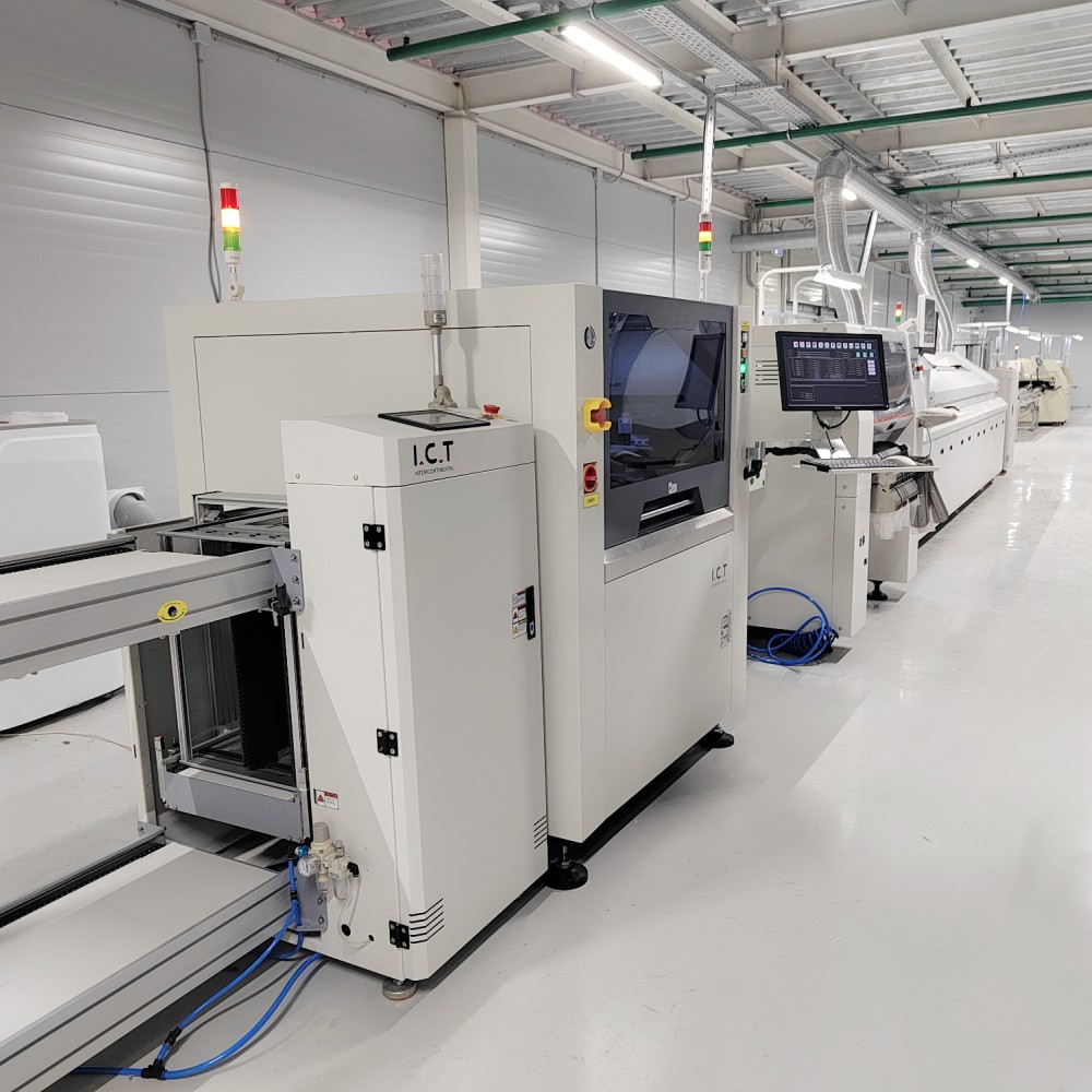 ICT-5151 | PCB SMT stroj za lemljenje, sitopisač, potpuno automatski za LED
