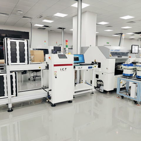 ICT Advanced Automatic Inline PCB Handling Magazine SMT Upscale Loader