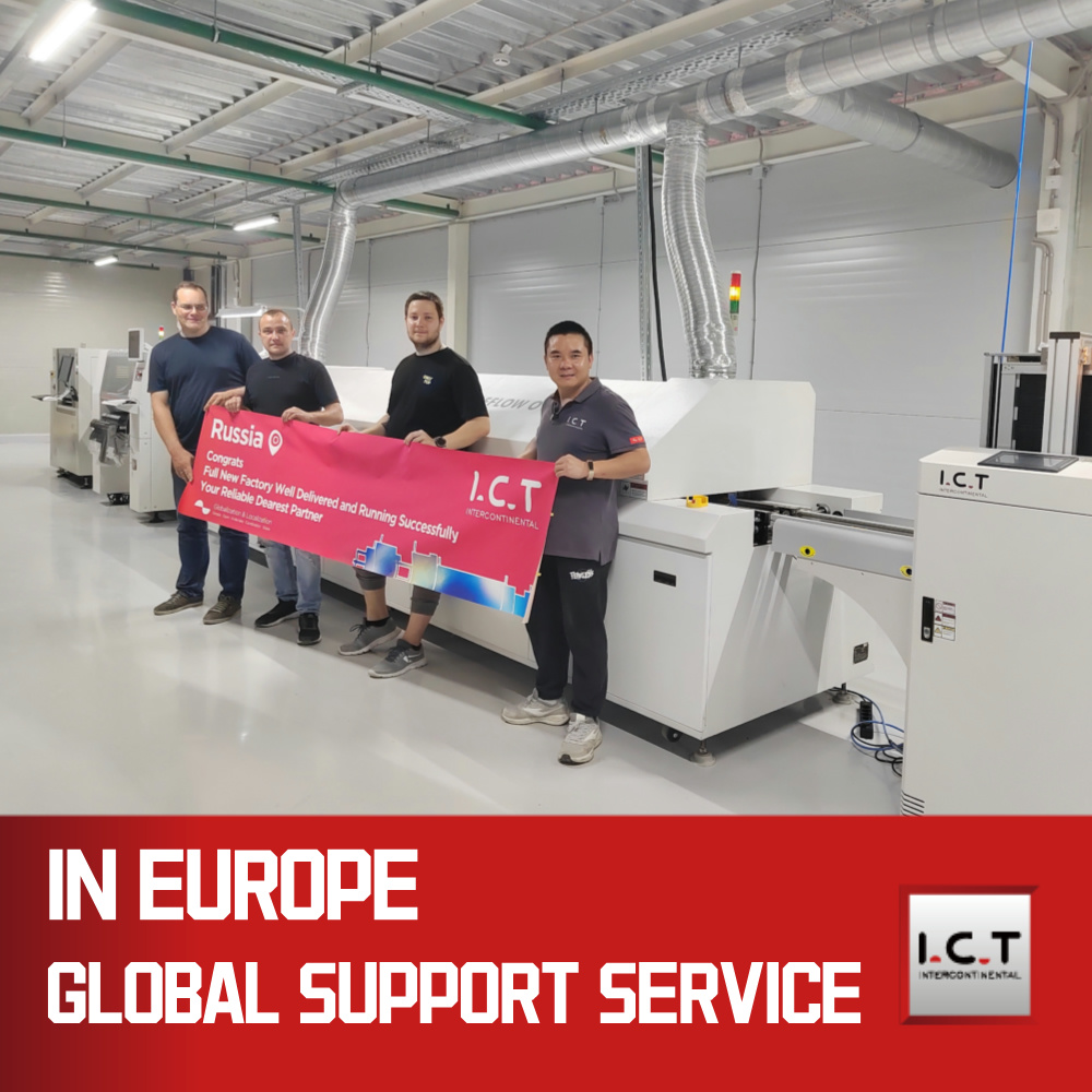 ICT | ETA SMT LED posebna vakuumska termalna profilna pećnica za reflow