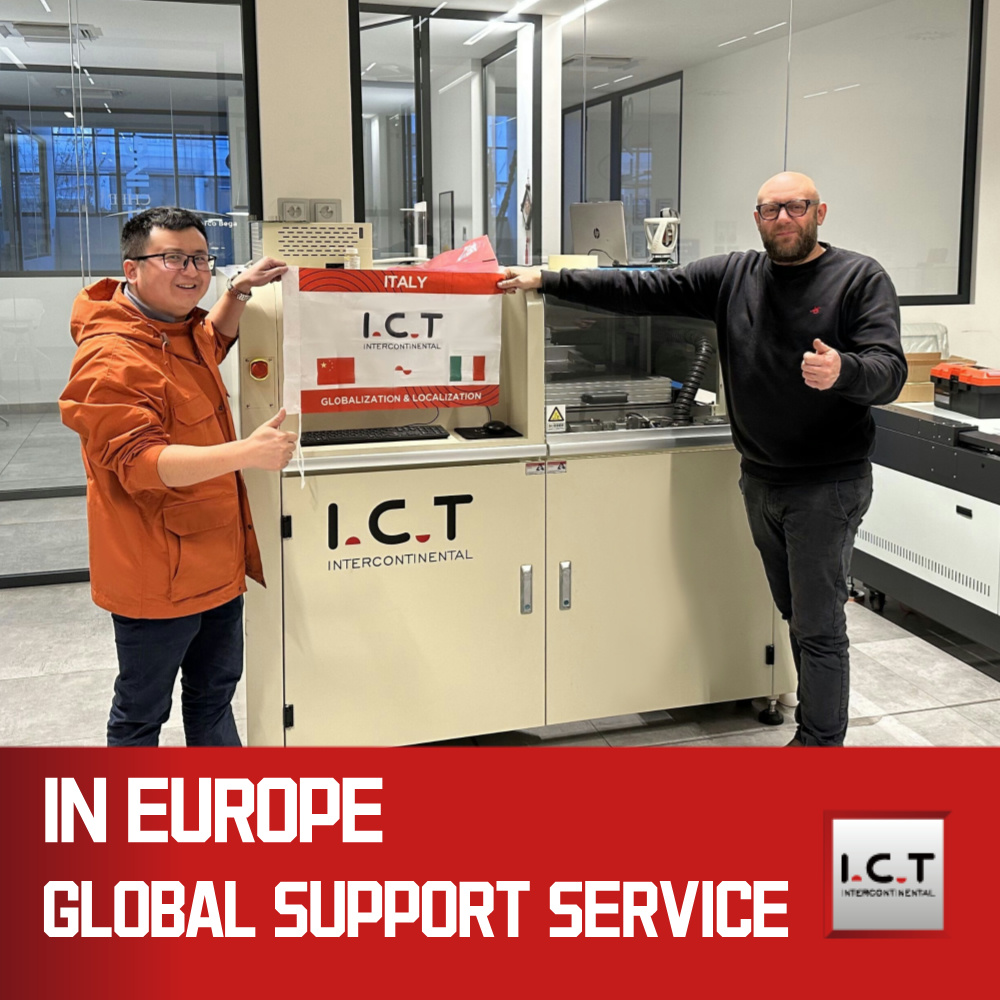 ICT-SS540 | On-line selektivni valni stroj za lemljenje 