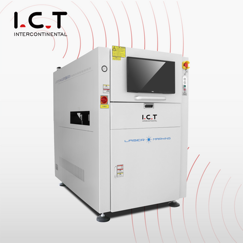 ICT | Raycus laserski ispisni stroj za označavanje logotipa LED žarulje