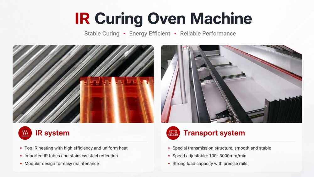 Features of IR Oven