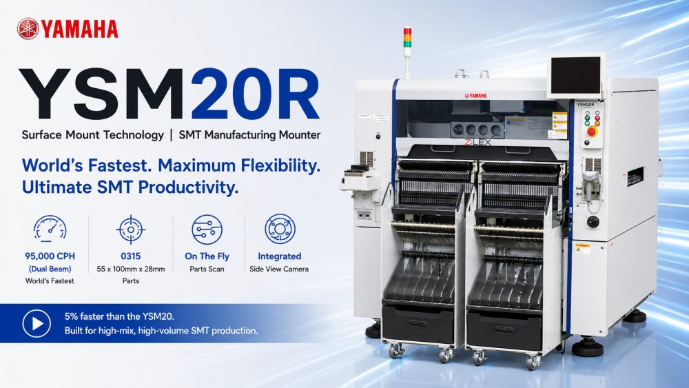 YSM20R Yamaha Modular Smt Line Stroj za montiranje čipova
