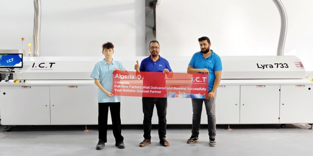 ICT isporučuje kompletnu SMT proizvodnu liniju za proizvodnju pametnih telefona u Alžiru.jpg