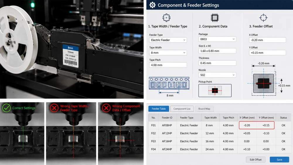 Provjerite Feeder Software i Component Data.webp