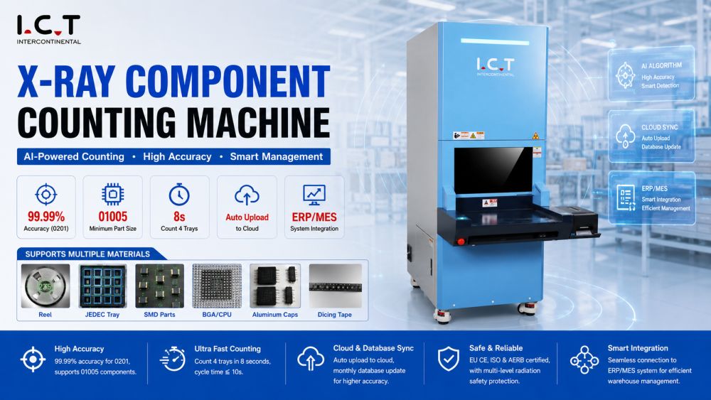 I.C.T X-Ray Component Counting Machine Stroj za brojanje komponenti X-zraka ICT-a