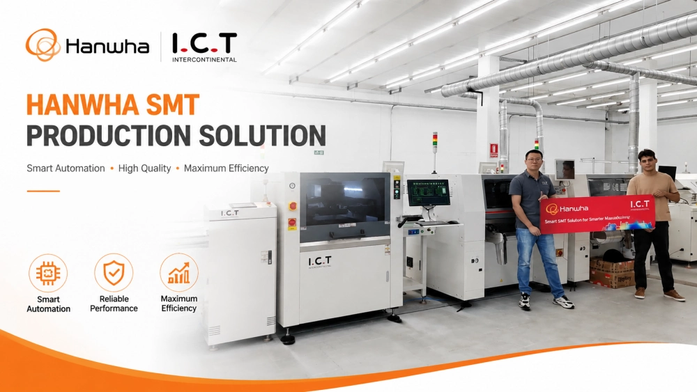 ICT Hanwha SMT proizvodna linija.webp