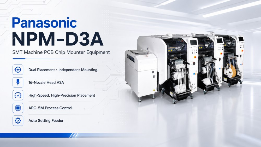 NPM D3A Panasonic Chip Mounter NPM D3A Panasonicov nosač čipa