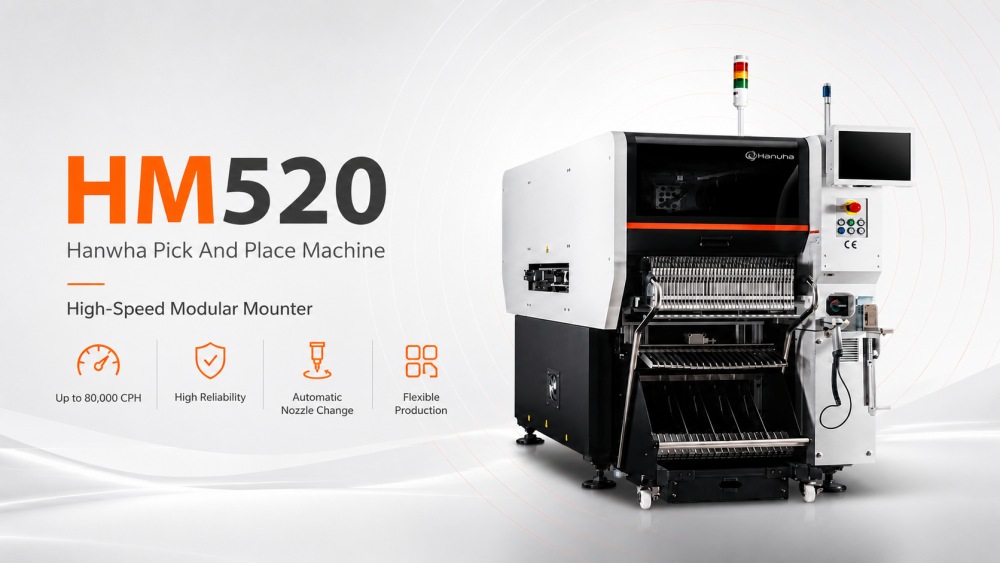 HM520 Hanwha stroj za odabir i postavljanje